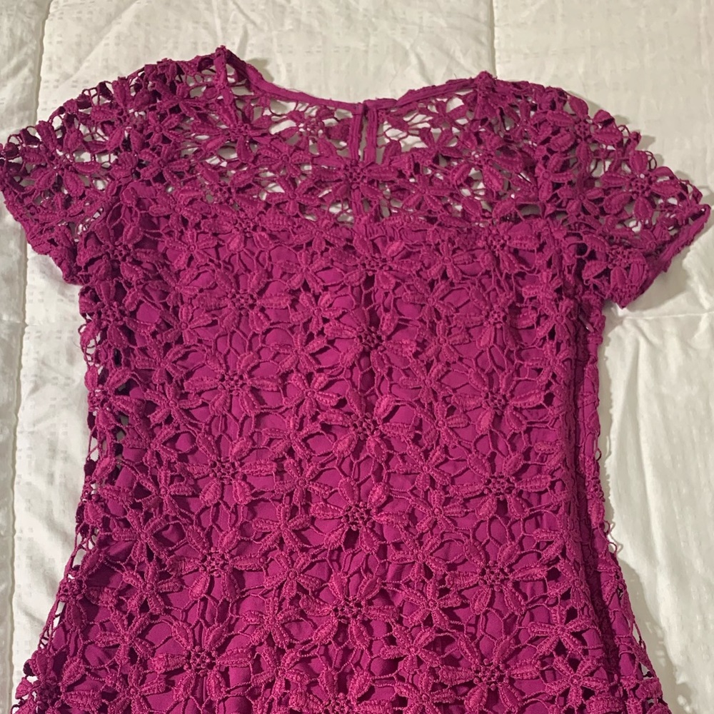 Crochet Floral Dress - Picture 11 of 12